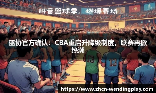 篮协官方确认：CBA重启升降级制度，联赛再掀热潮